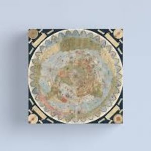 Vintage World Map Canvas Wall Art